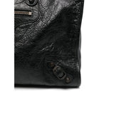 Balenciaga premium totes detail and craftsmanship close-up