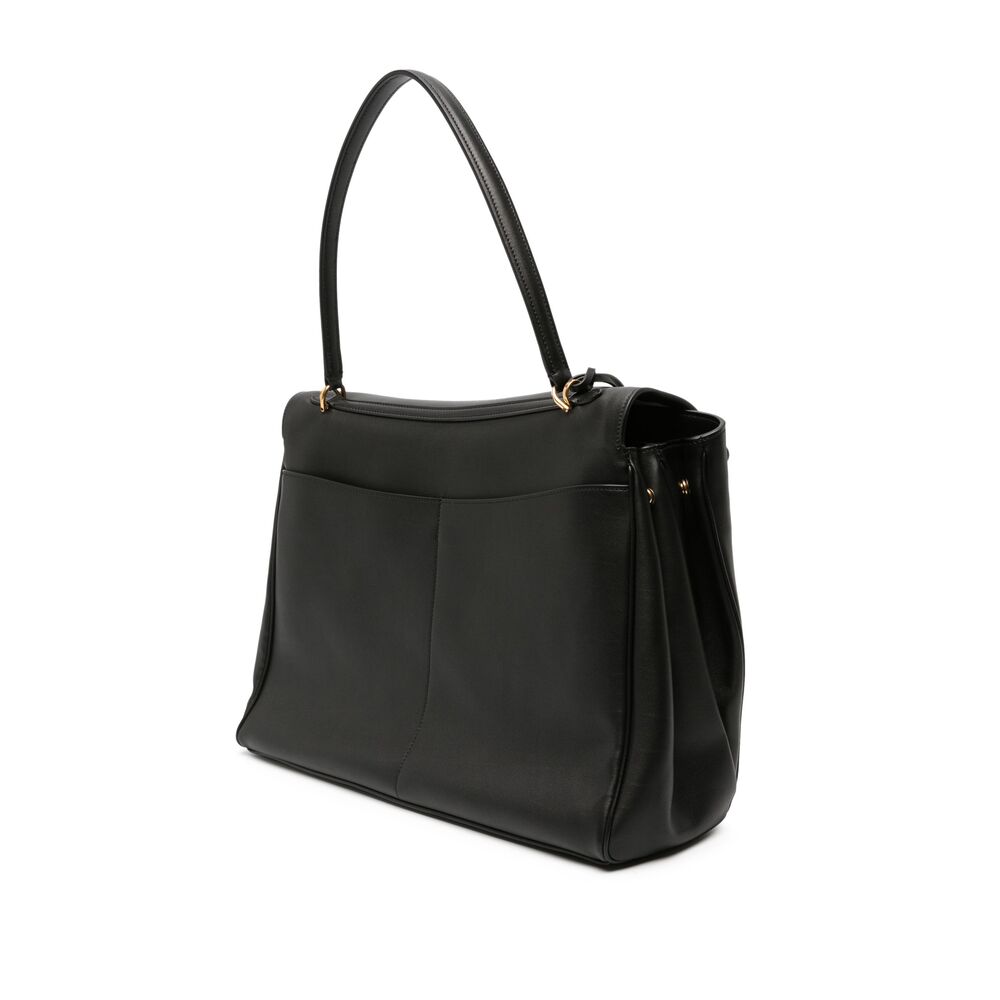 Balenciaga Bags? Balenciaga Black Shoulder Bags Women Elegant Everyday Designer Handbag