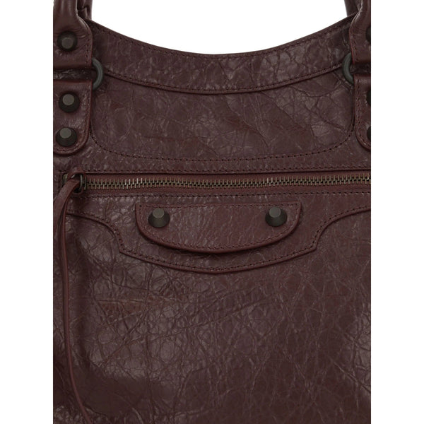 Balenciaga premium totes detail and craftsmanship close-up