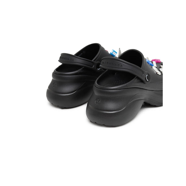 Balenciaga premium mules & clogs detail and craftsmanship close-up