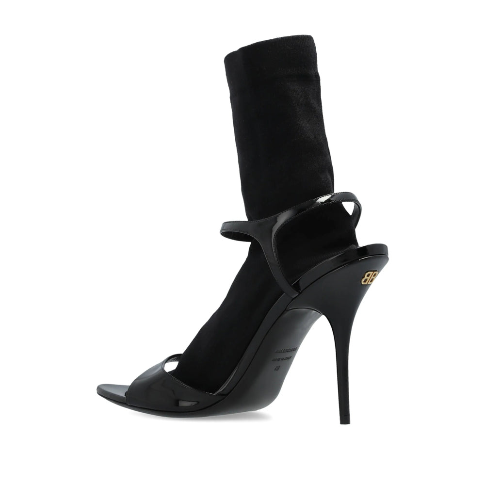 Balenciaga Shoes Balenciaga Black Sandals Women Luxury Lifestyle Designer Footwear