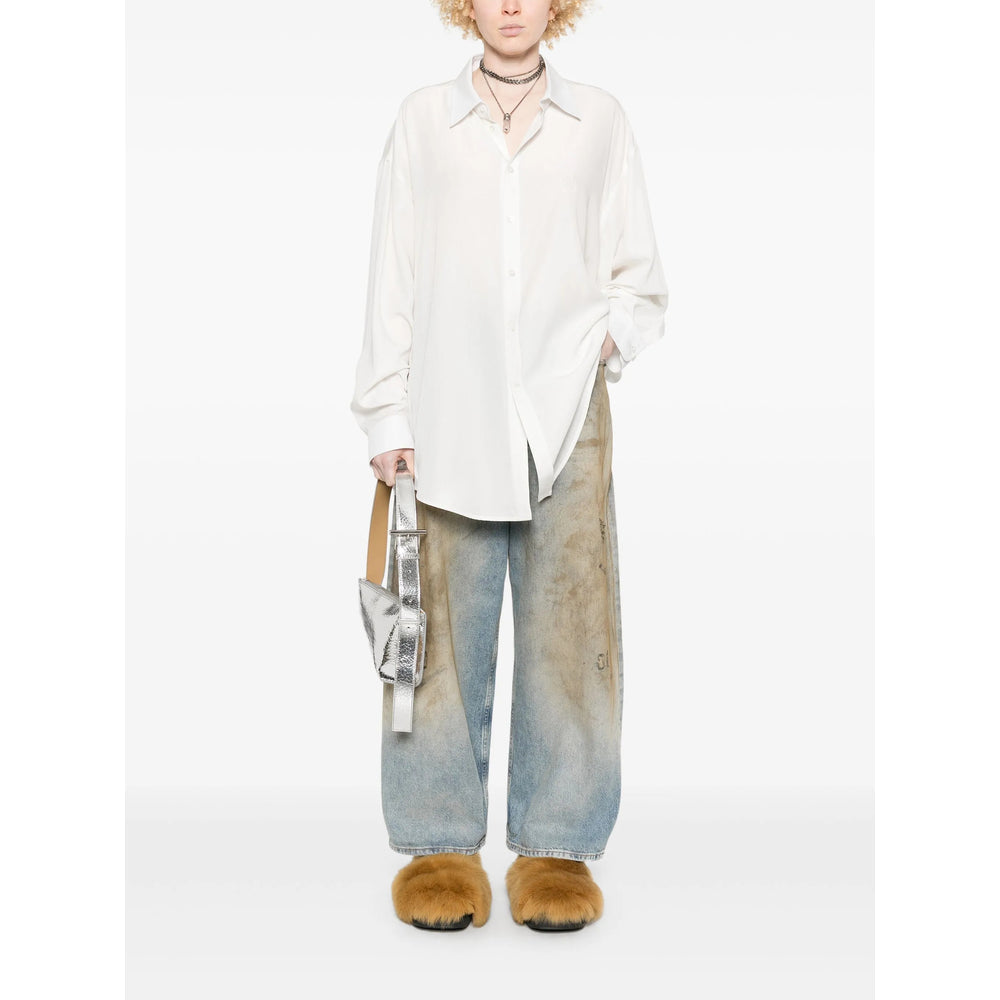 Balenciaga Tops? Balenciaga White Tops - Shirts Women Premium Designer Casual Top