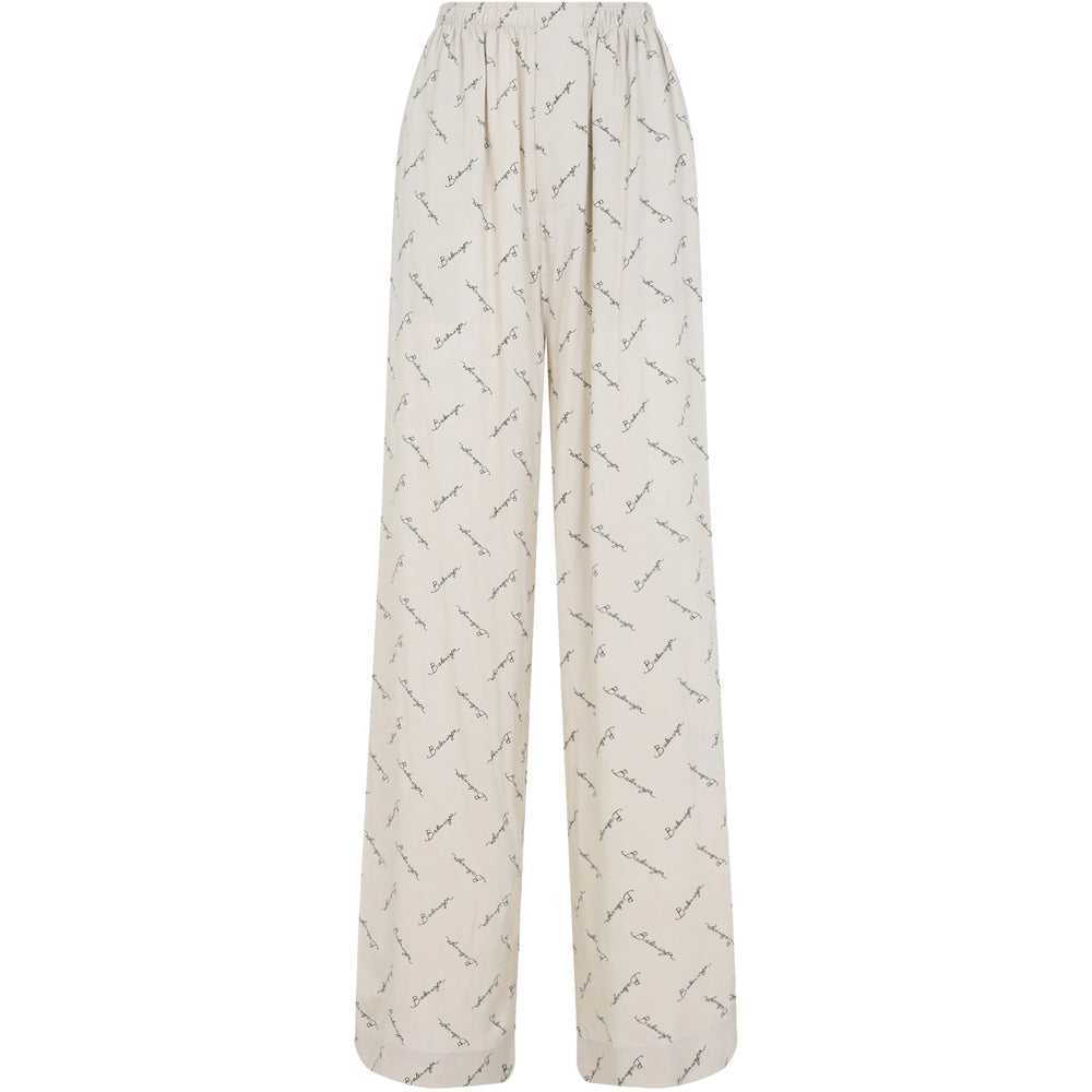 Balenciaga Pants? Balenciaga Neutrals Trousers - Palazzo Pants Women Tailored Everyday Designer Pants