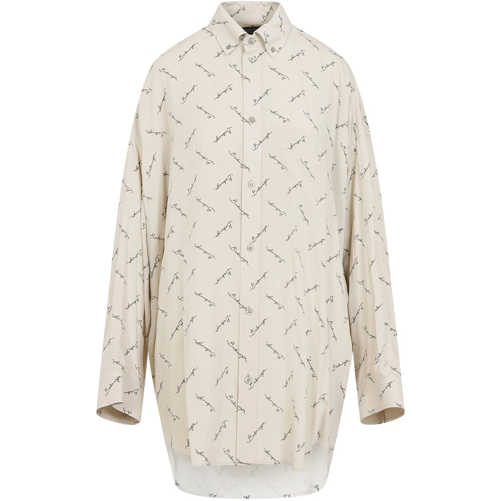 Balenciaga Tops? Balenciaga Neutrals Tops - Shirts Women Elegant Everyday Designer Top
