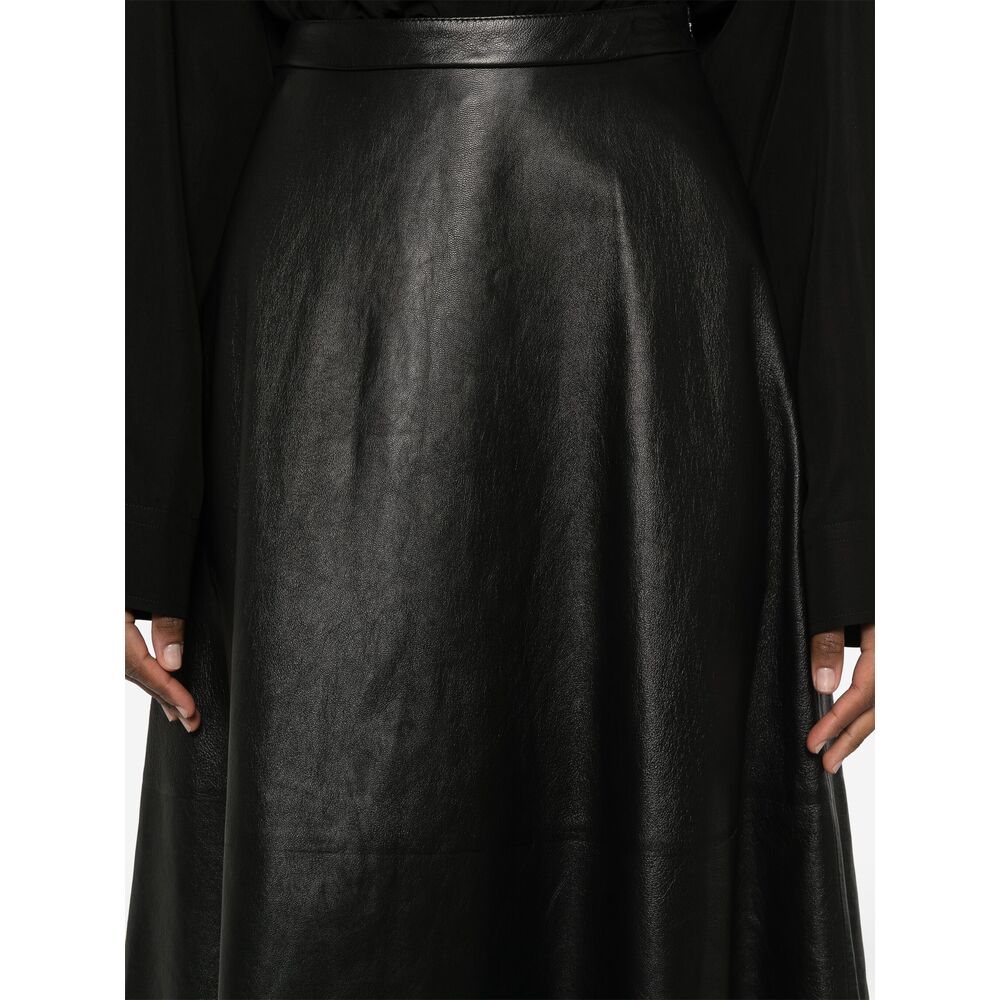 Balenciaga Skirts- Balenciaga Black Skirts - A-Line Skirts Women Elegant Designer Casual Skirt