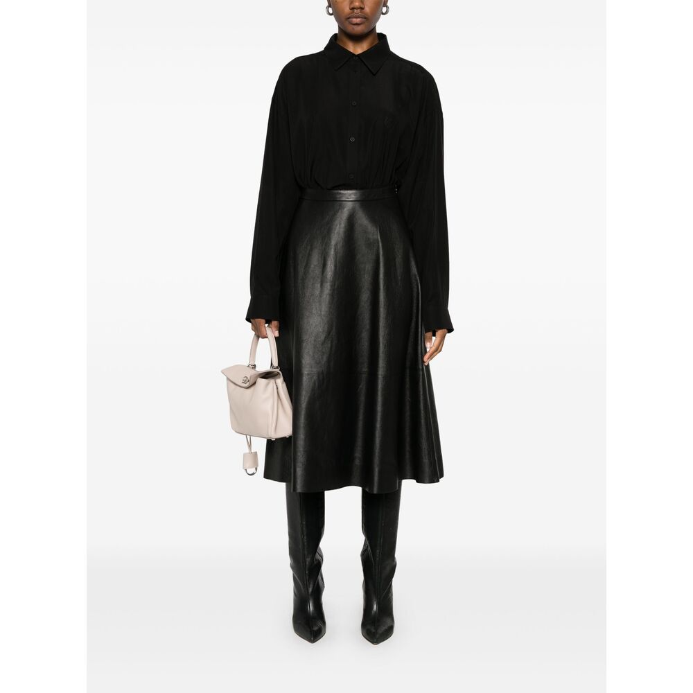 Balenciaga Skirts? Balenciaga Black Skirts - A-Line Skirts Women Chic Everyday Designer Skirt