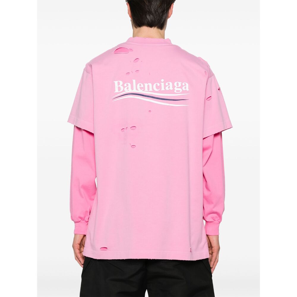 Balenciaga Hoodies? Balenciaga Pink Sweaters & Knitwear - Sweatshirts Men Comfortable Luxury Streetwear Hoodie