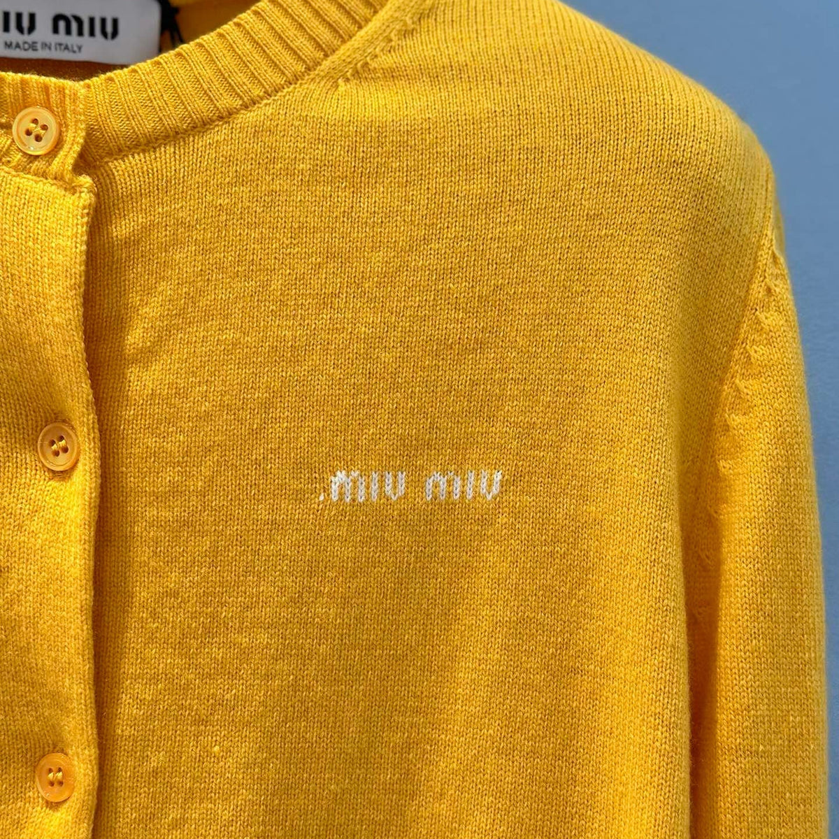 Sweaters- Miu M Cardigan Premium Casual Designer Knitwear