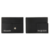 Alexander McQueen premium wallets detail and craftsmanship close-up