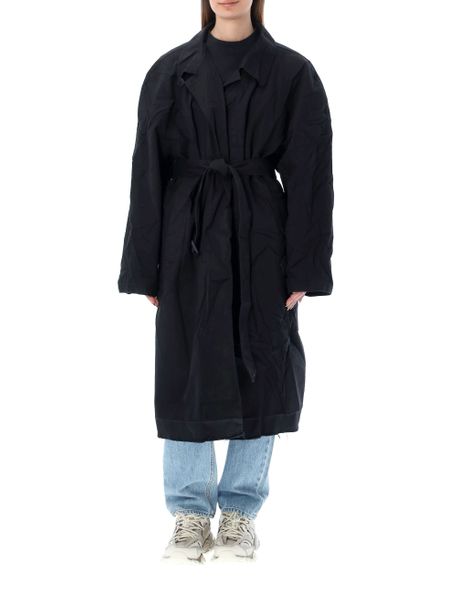 Balenciaga outerwear side profile designer luxury fashion