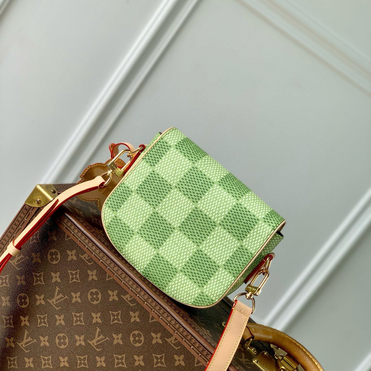 Louis Vuitton Bags- Louis Vuitton Lou Montsouris Messenger Bag Elegant Everyday Designer Handbag