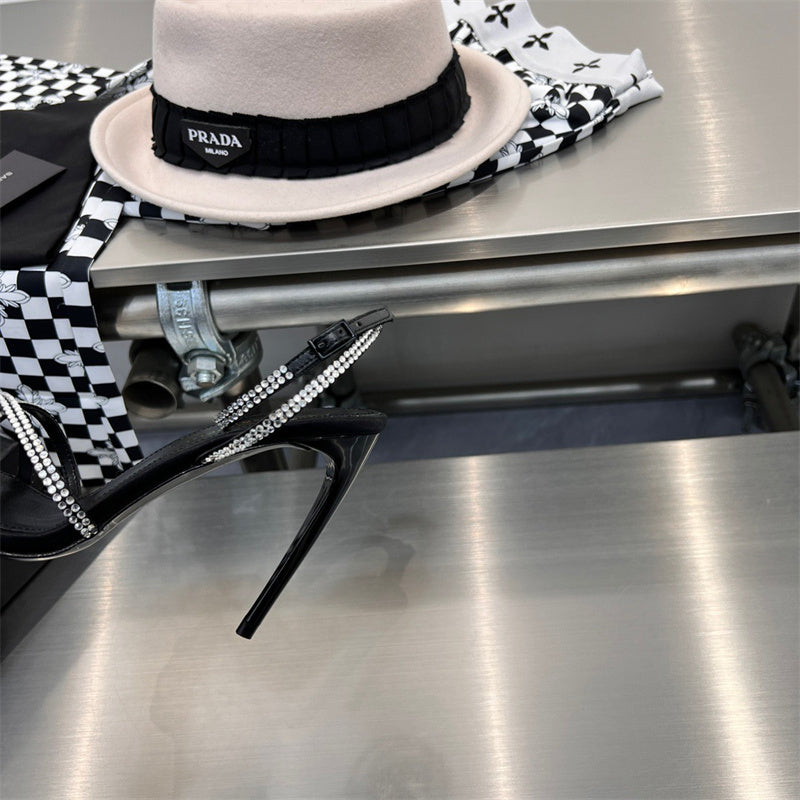 Saint Laurent luxury shoes detail shot