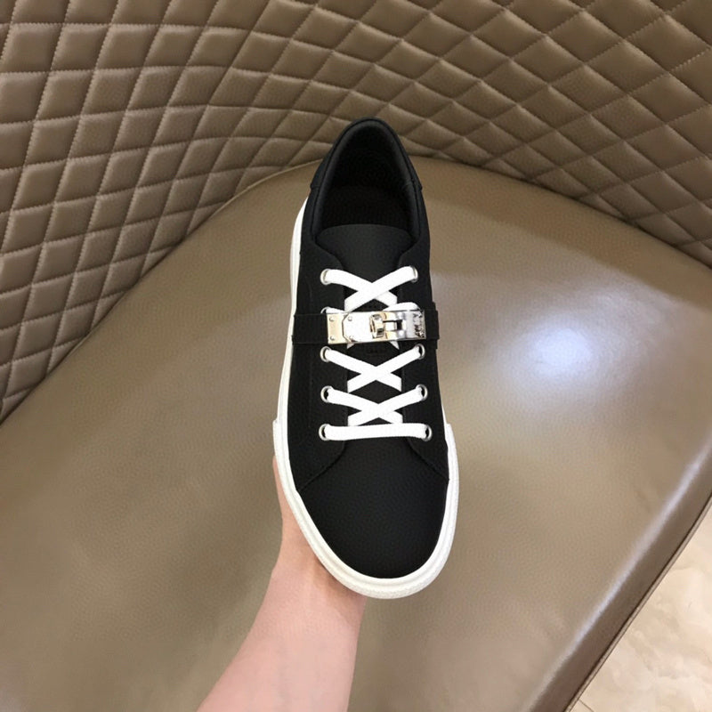 Hermes shoes Style 107 - logo and branding close-up