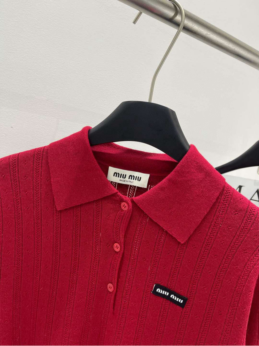Polo Shirts- Miu M Polo Premium Everyday Polo Shirt