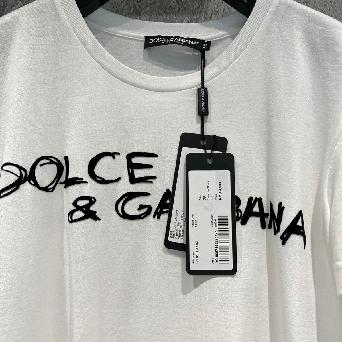 T-Shirts- D&g T-shirt Premium Designer Cotton T-Shirt