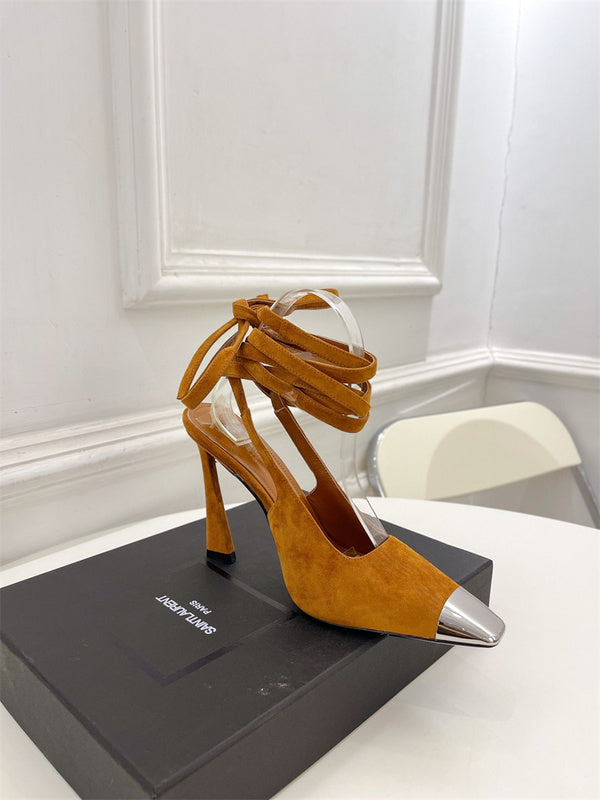 Saint Laurent designer shoes full view