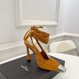 Saint Laurent designer shoes full view
