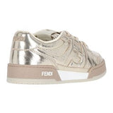 Close-up of Fendi athletic hardware and fine stitching