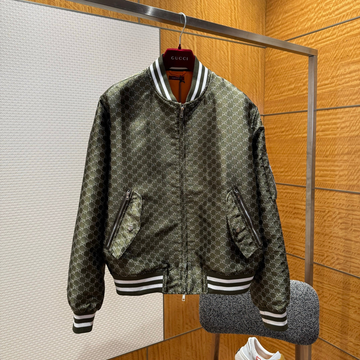 Gucci Jackets- Gucci Bomber Jacket Luxury Designer Outerwear Jacket