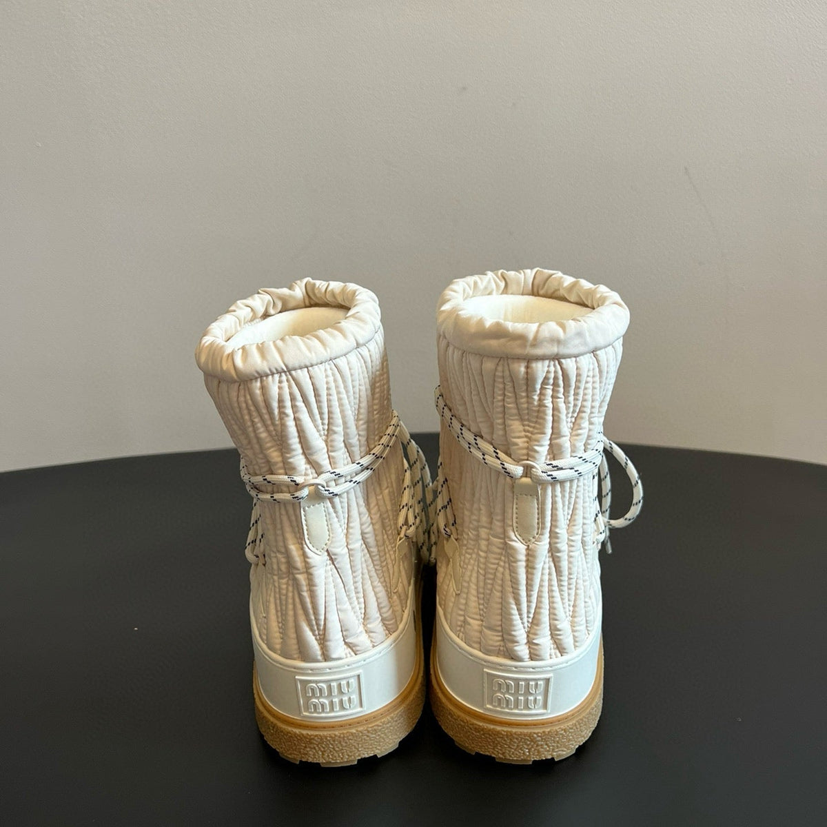 Shoes- Miu M Boots Premium Designer Casual Shoes