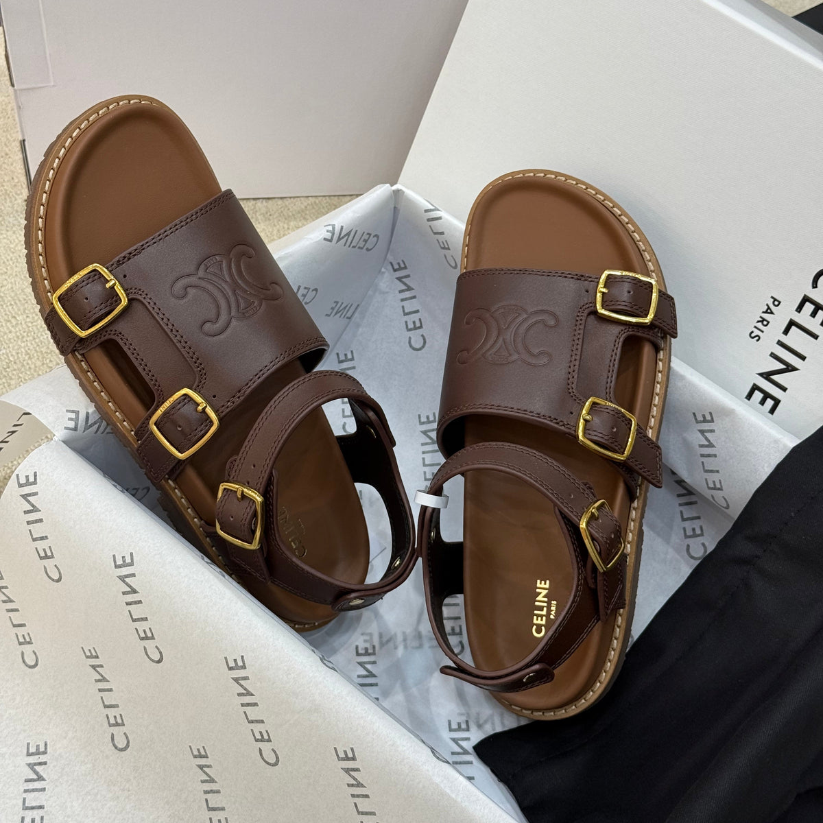 Shoes- Cel Sandals Comfortable Everyday Designer Shoes