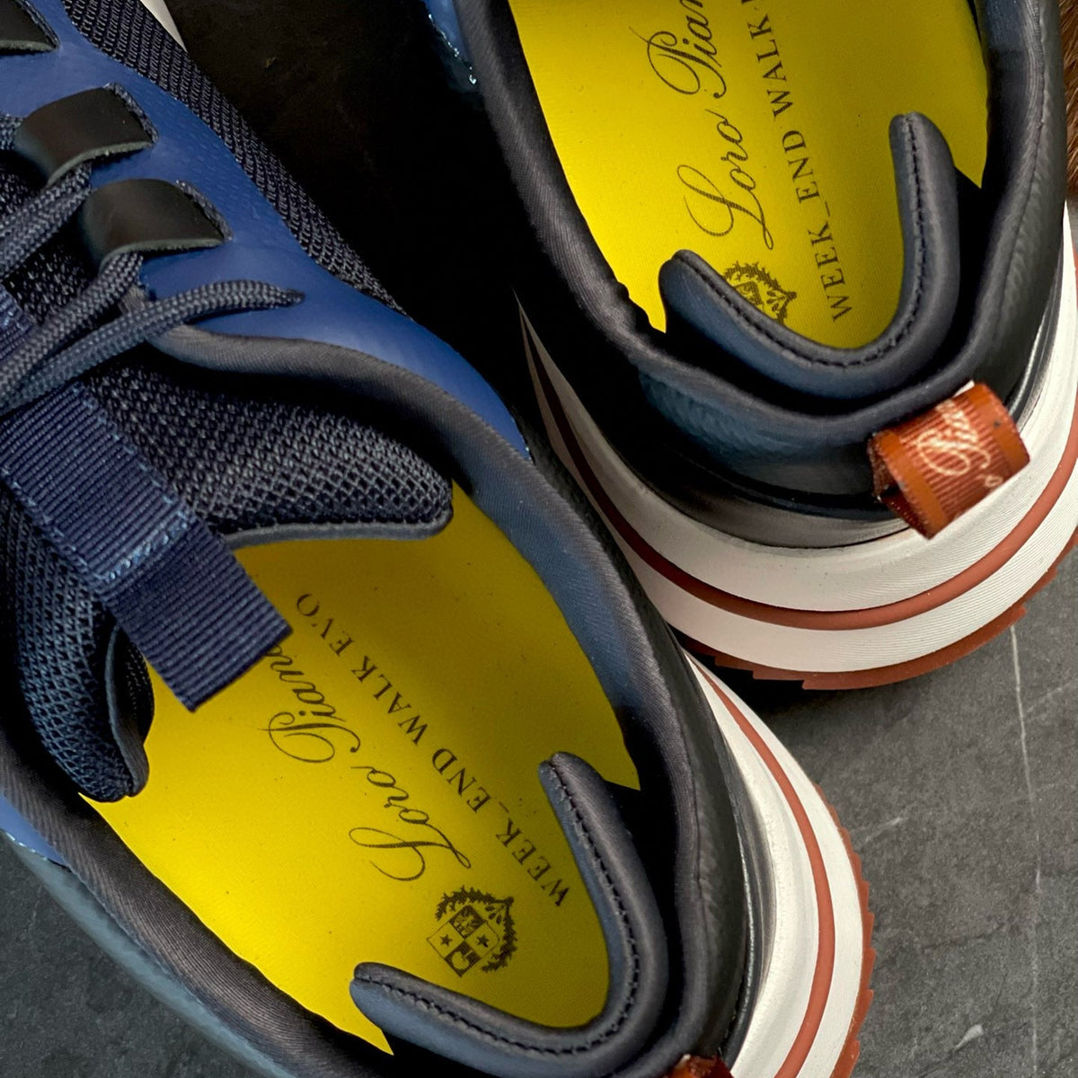 Shoes- Loro P Weekend Walk Trainers Luxury Lifestyle Designer Footwear