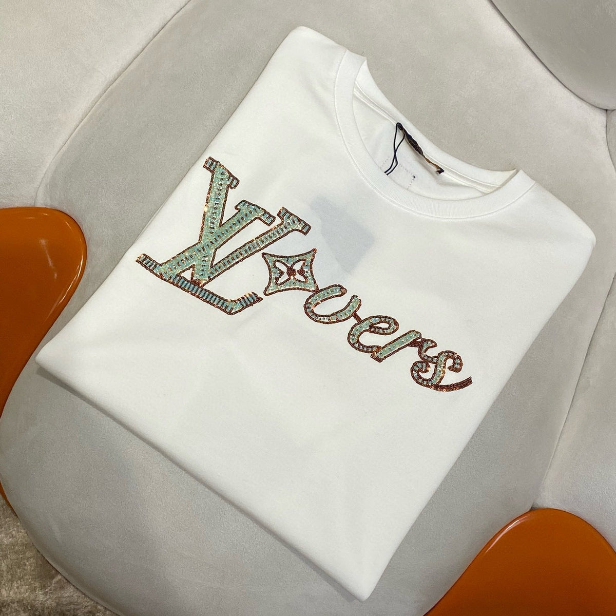 Louis Vuitton T-Shirts- Louis Vuitton Lou T-shirt Premium Designer Cotton T-Shirt