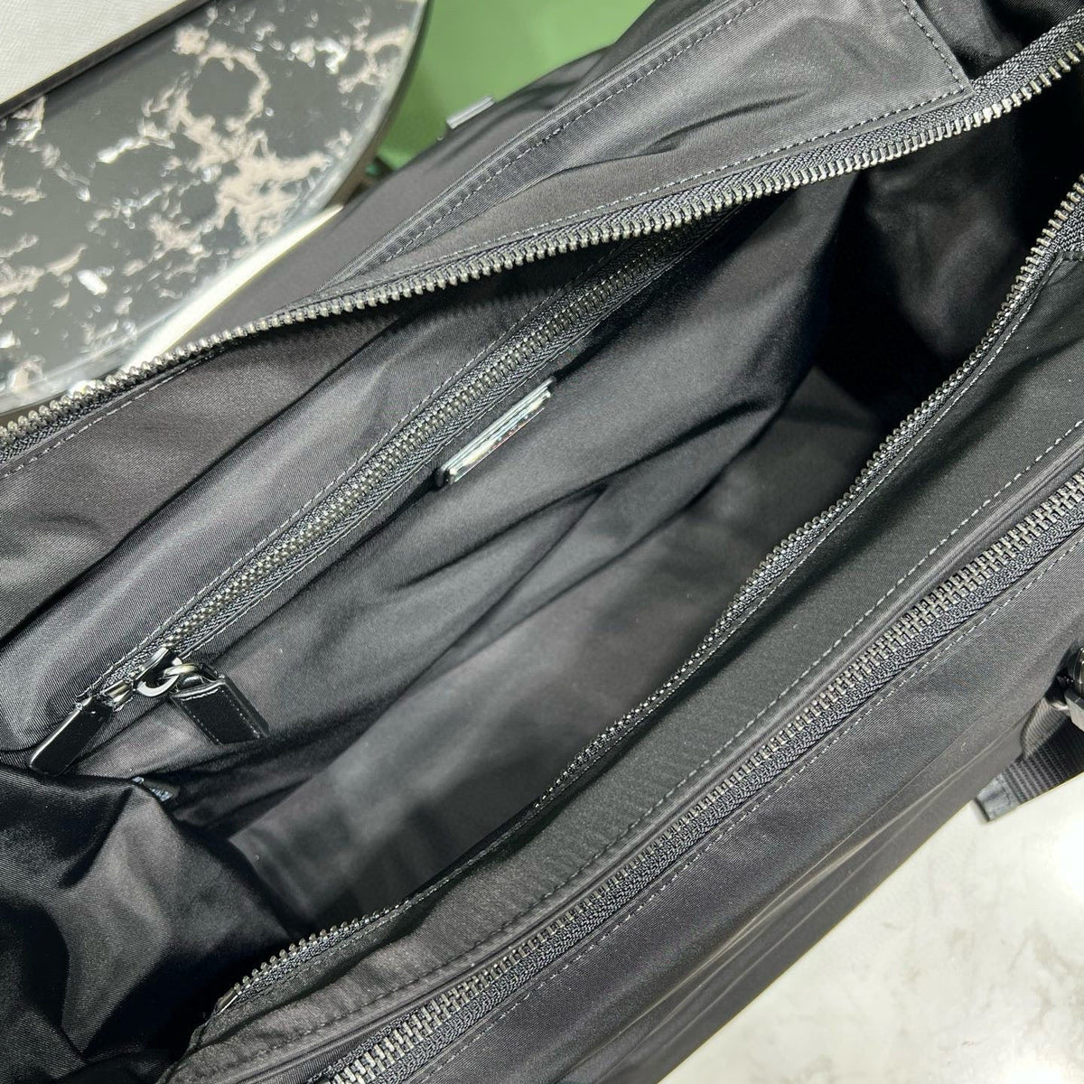 Wallets? Pd Explore Re-nylon Bag Premium Leather Designer Wallet