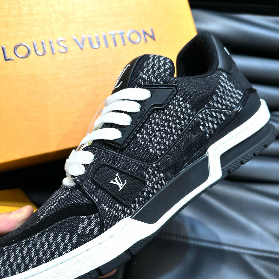 Louis Vuitton Shoes- Louis Vuitton Lou Trainers Comfortable Everyday Designer Shoes