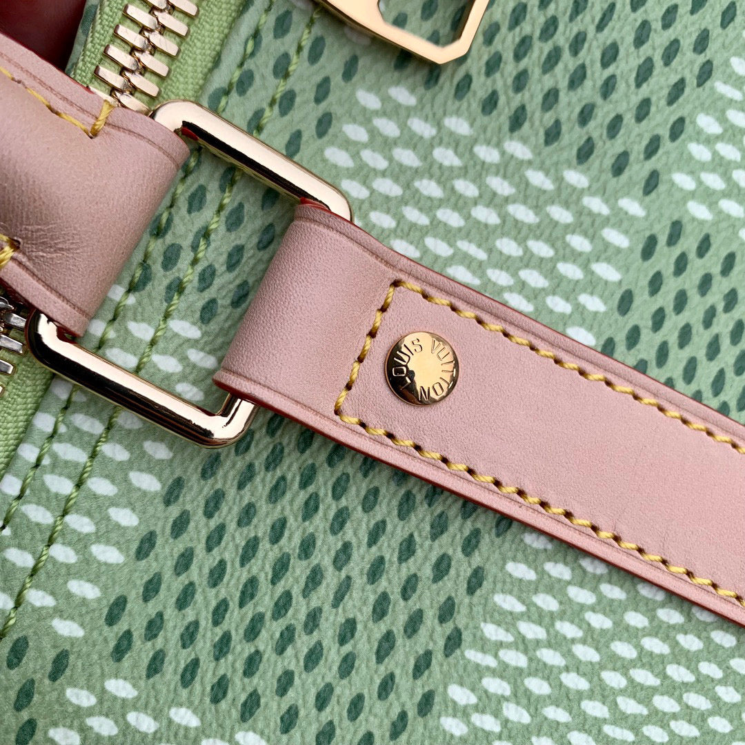 Louis Vuitton Bags- Louis Vuitton Lou Keepall 35 Bag Elegant Everyday Designer Handbag