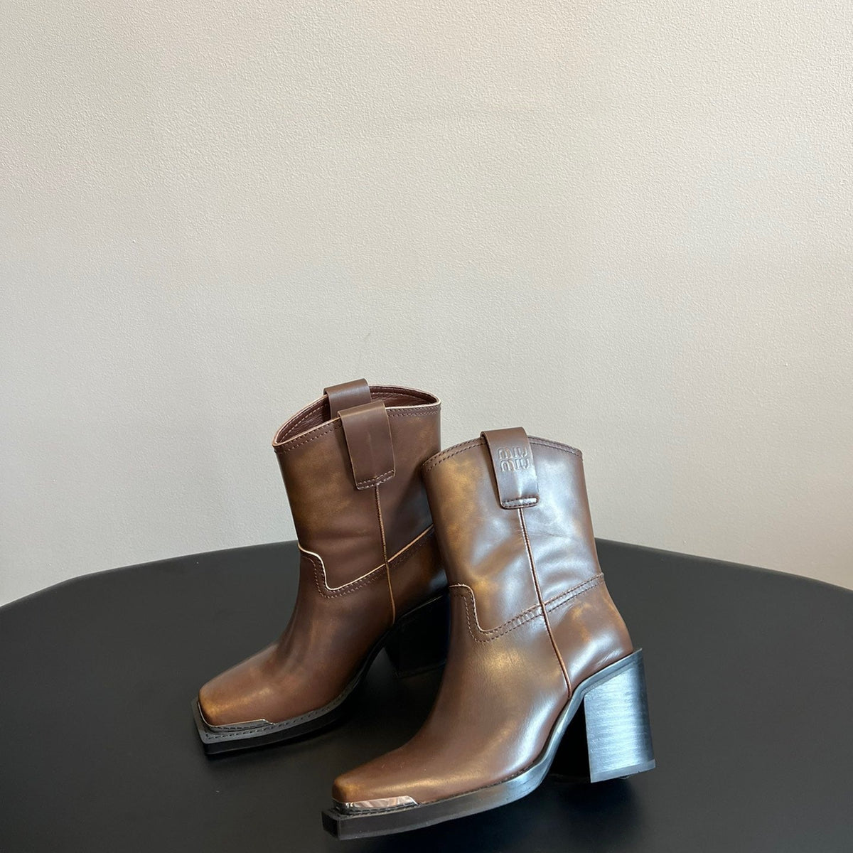 Shoes- Miu M Boots Luxury Lifestyle Designer Footwear