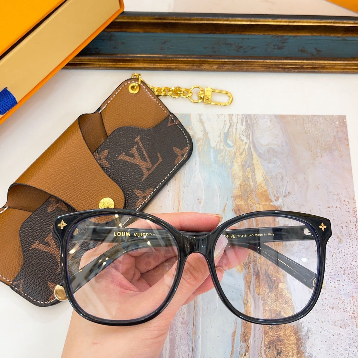Louis Vuitton Sunglasses- Louis Vuitton Lou Sunglasses Premium Fashion Designer Sunglasses