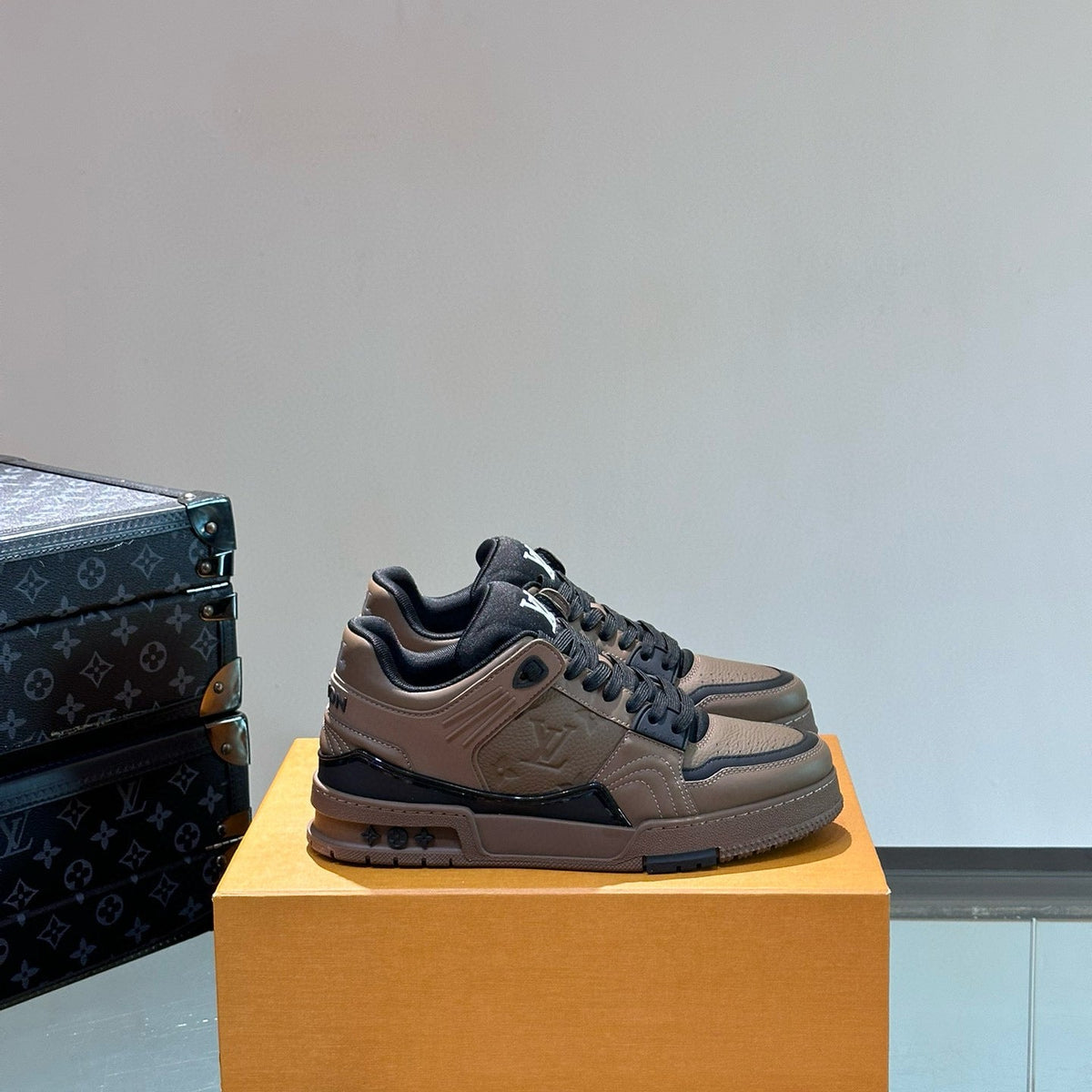 Louis Vuitton Shoes- Louis Vuitton Lou Trainers Premium Designer Casual Shoes