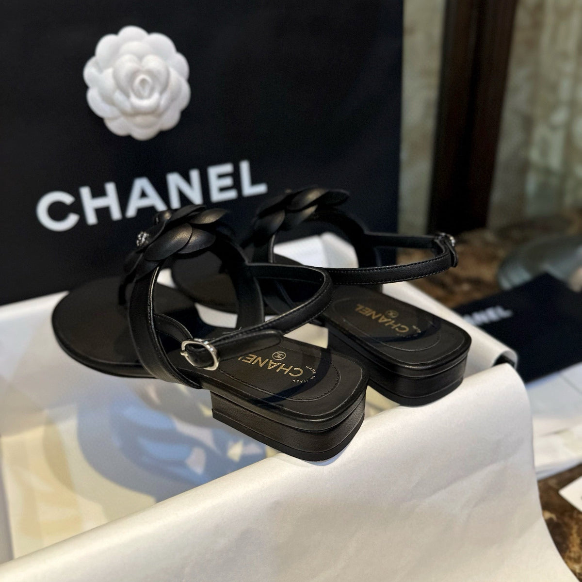 Chanel Shoes- Chanel Sandals Luxury Lifestyle Designer Footwear