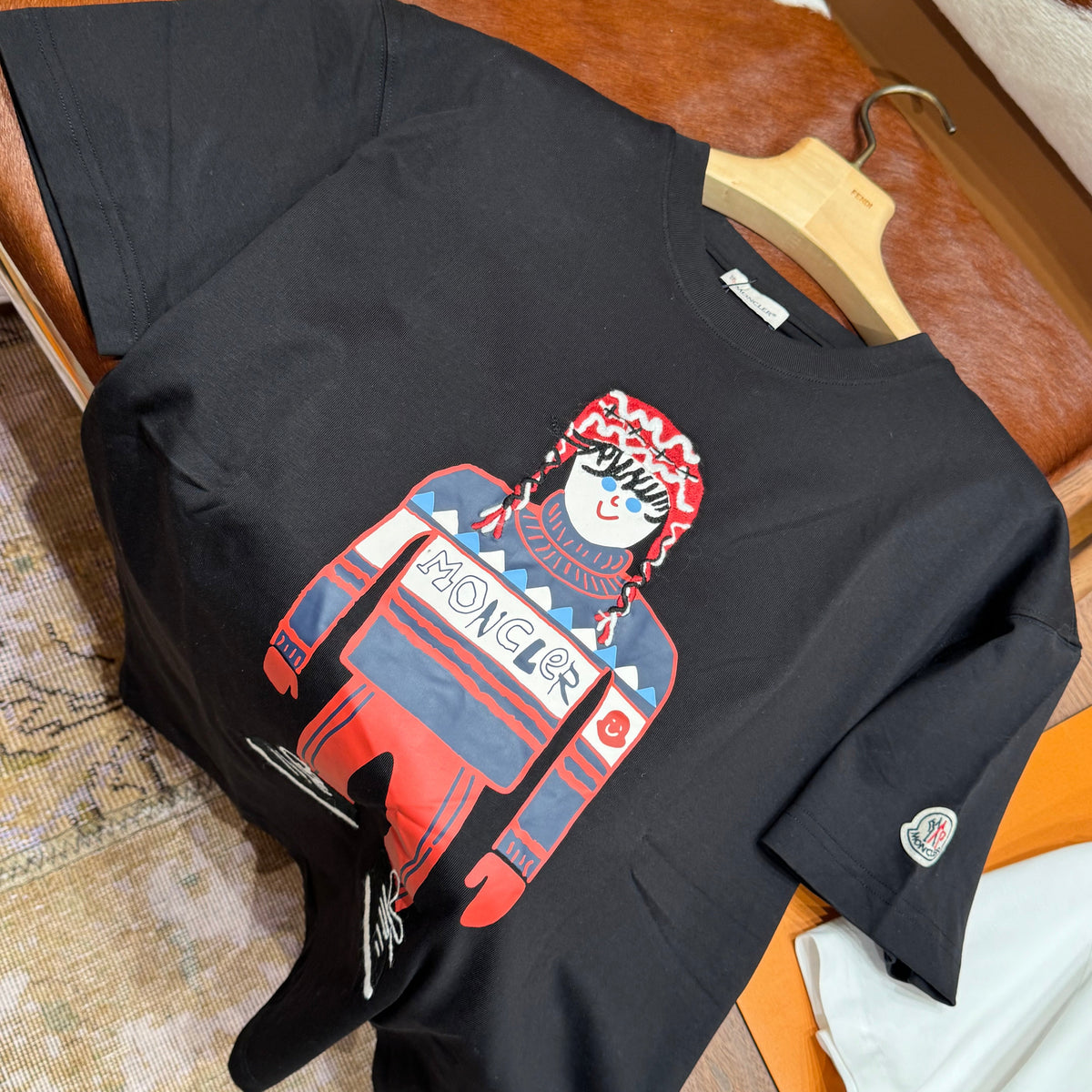 T-Shirts- Monc T-shirt Casual Everyday Designer Tee