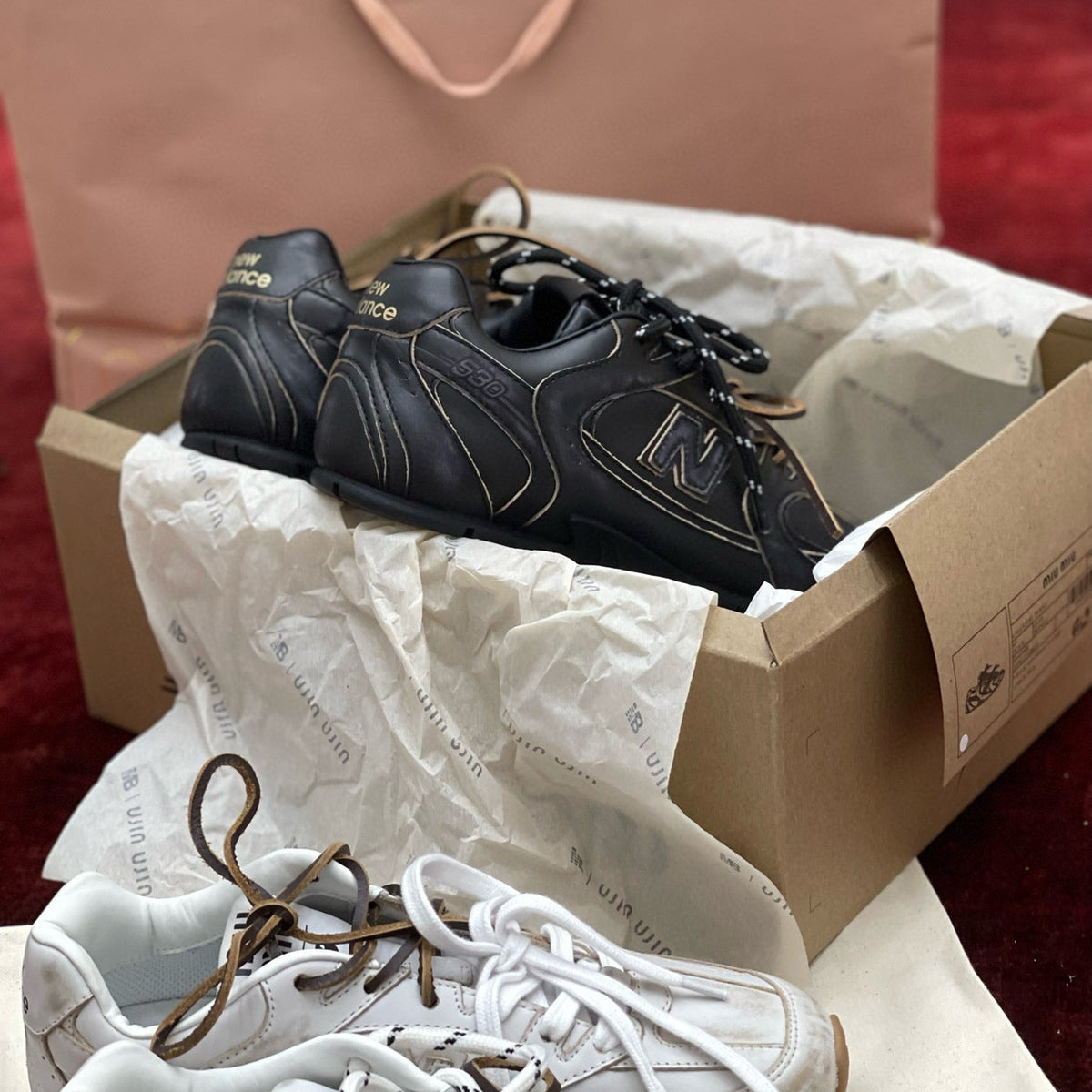 New Balance Shoes- New Balance Miu M x New Balance Trainers Luxury Lifestyle Designer Footwear