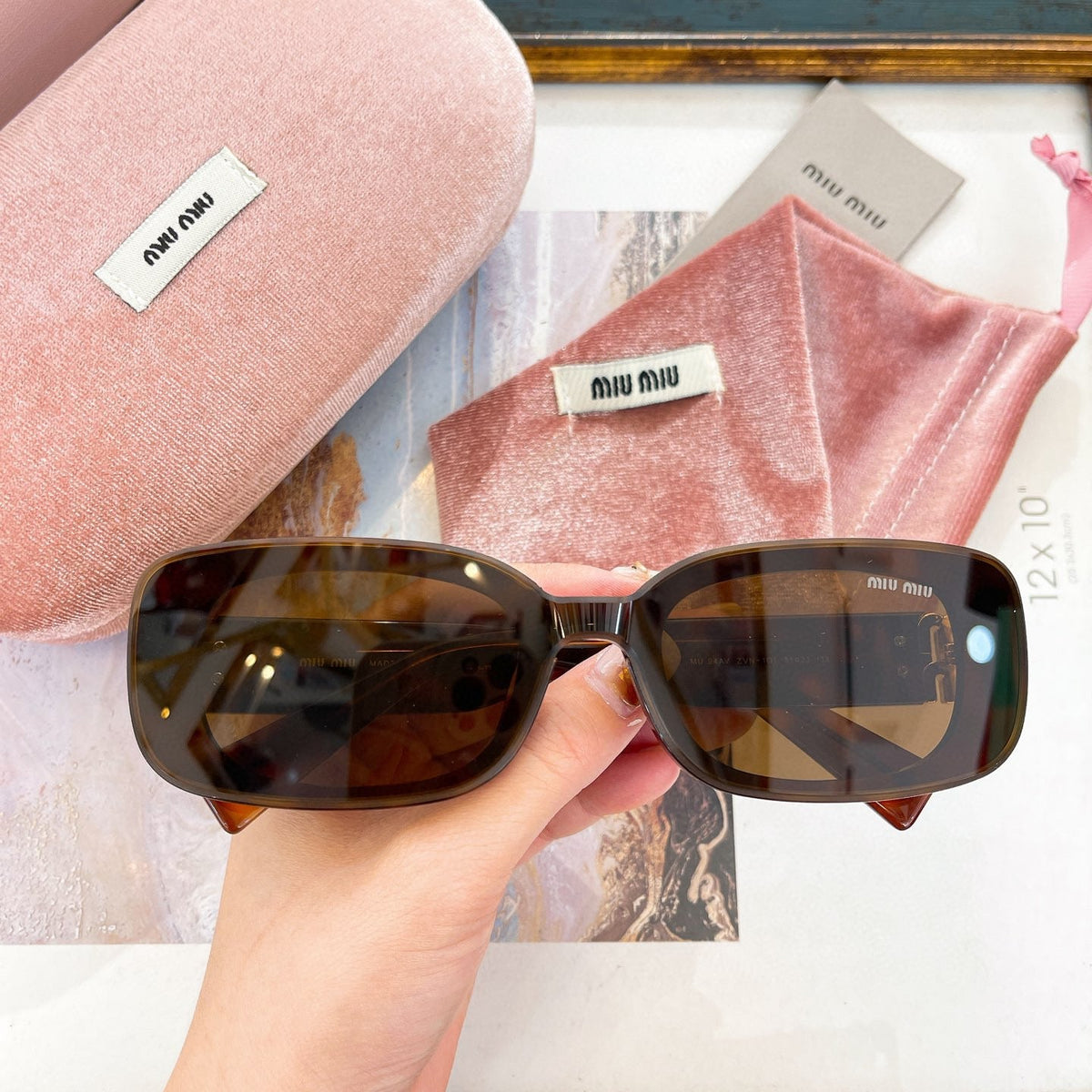 Sunglasses- Miu M Sunglasses Luxury Designer UV Sunglasses