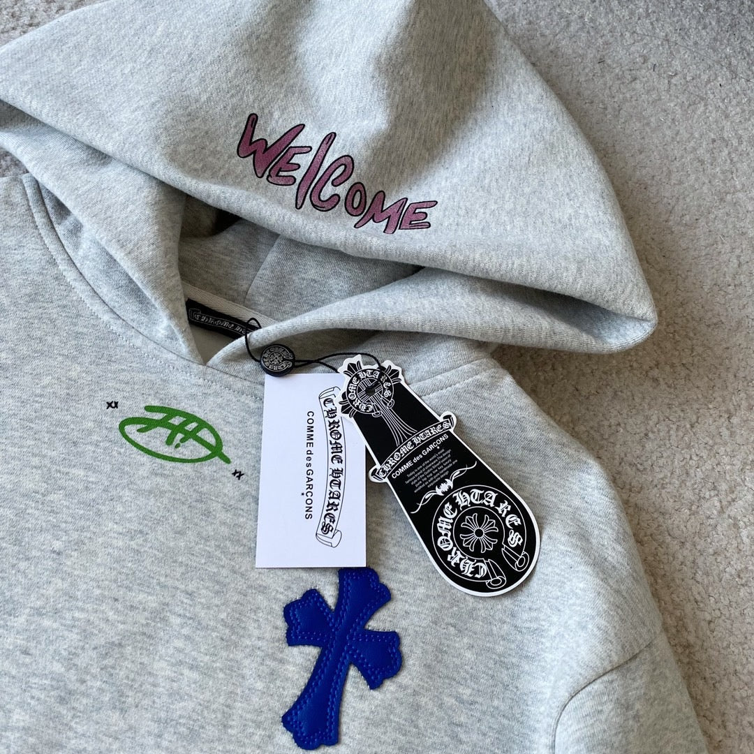 Hoodies- Chrome H Hoodie Premium Designer Casual Hoodie