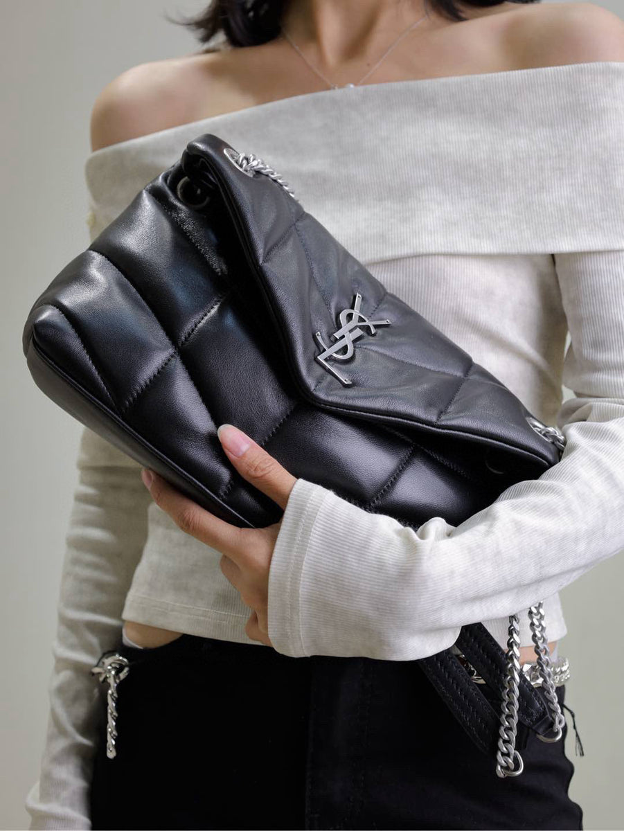 Saint Laurent Bags- Saint Laurent Loulou Puffer Small Bag Premium Designer Shoulder Bag