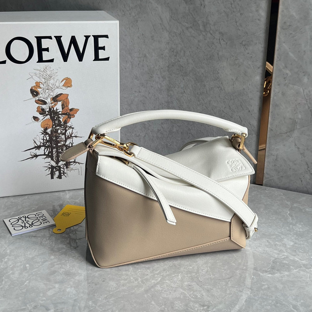 Bags- Loew Small Puzzle Edge Bag Elegant Everyday Designer Handbag