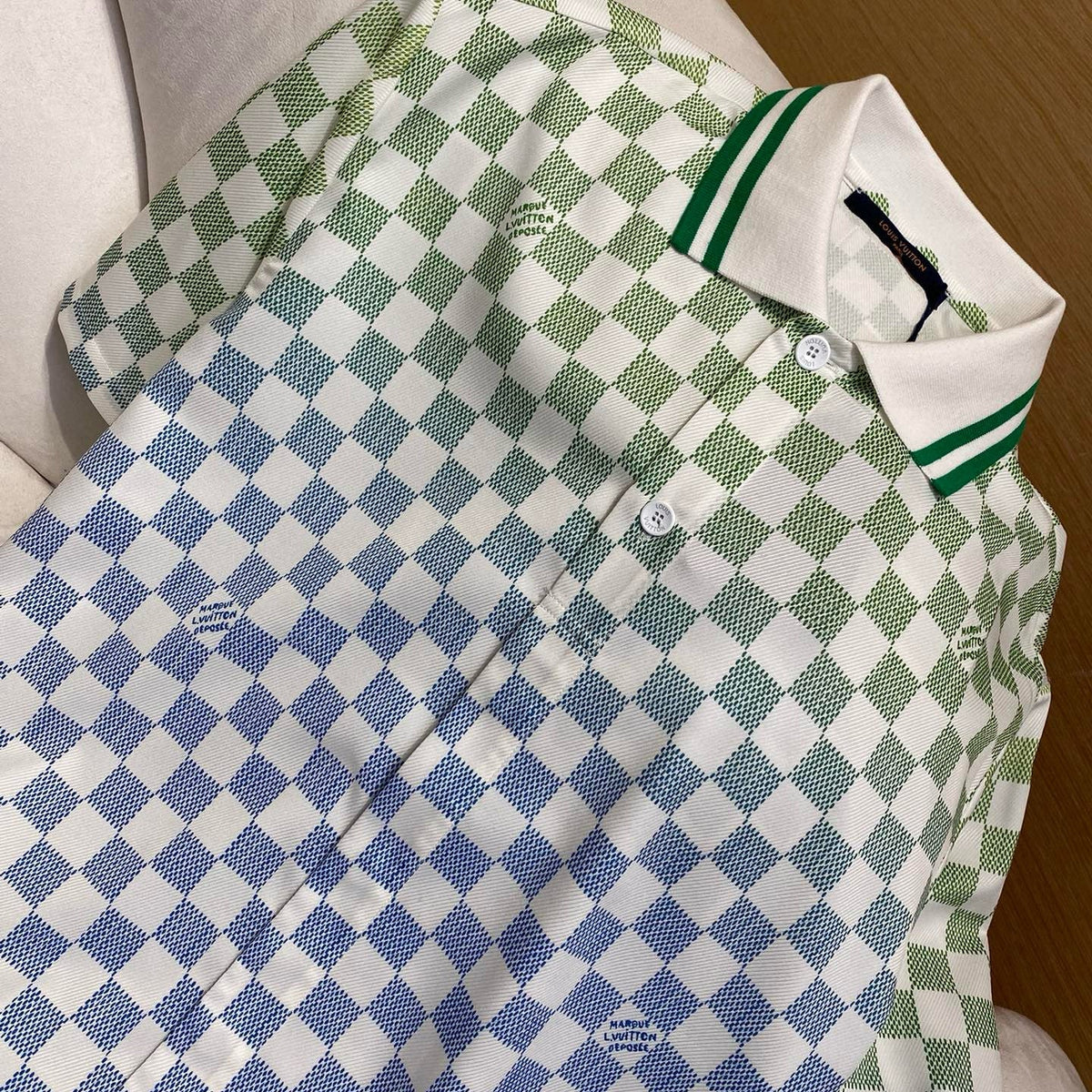 Louis Vuitton Polo Shirts- Louis Vuitton Lou Polo Shirt Classic Designer Cotton Polo Shirt