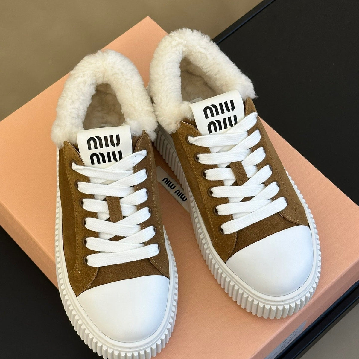 Shoes- Miu M Trainers Premium Designer Casual Shoes