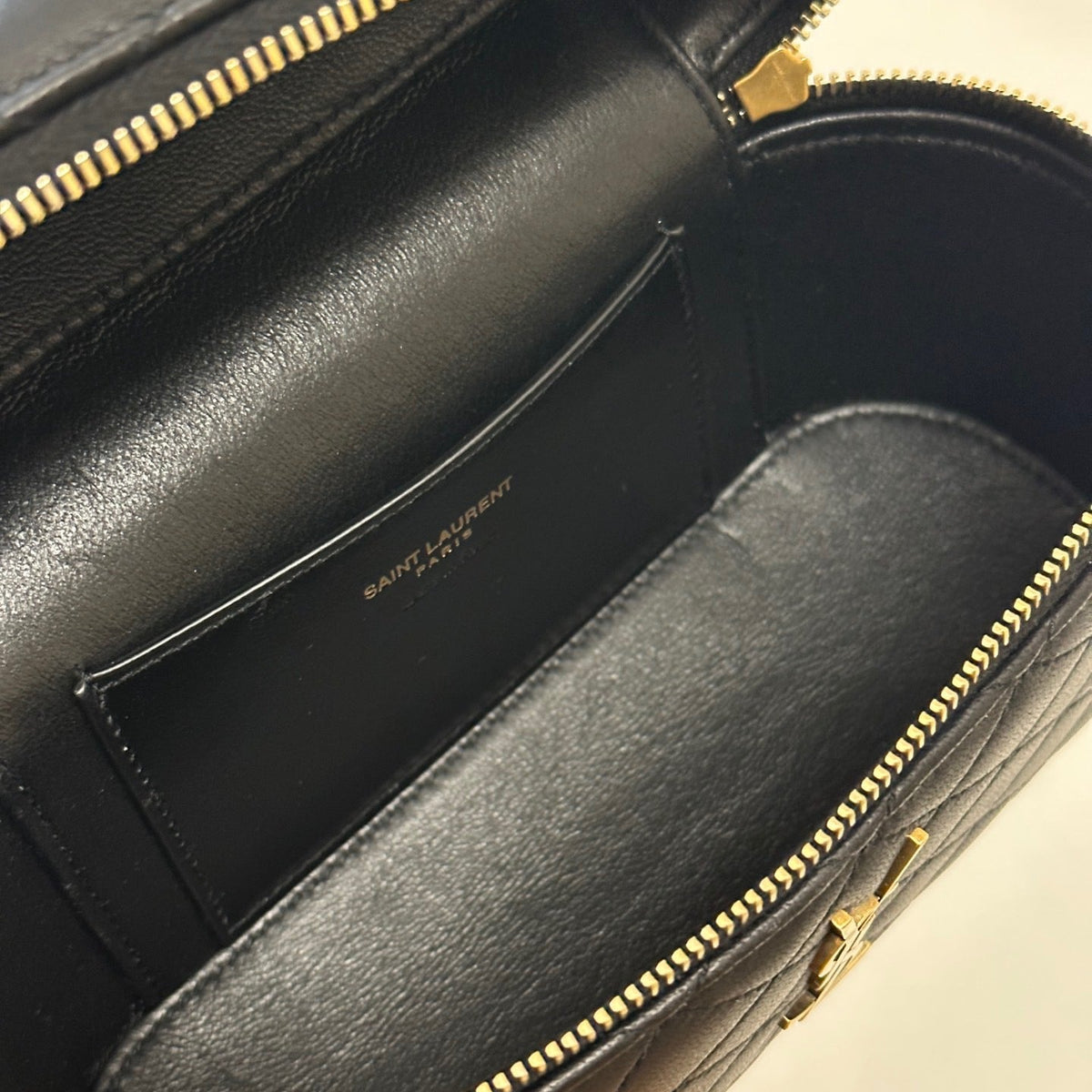 Saint Laurent Bags- Saint Laurent Gaby Mini Vanity Bag Luxury Designer Leather Handbag