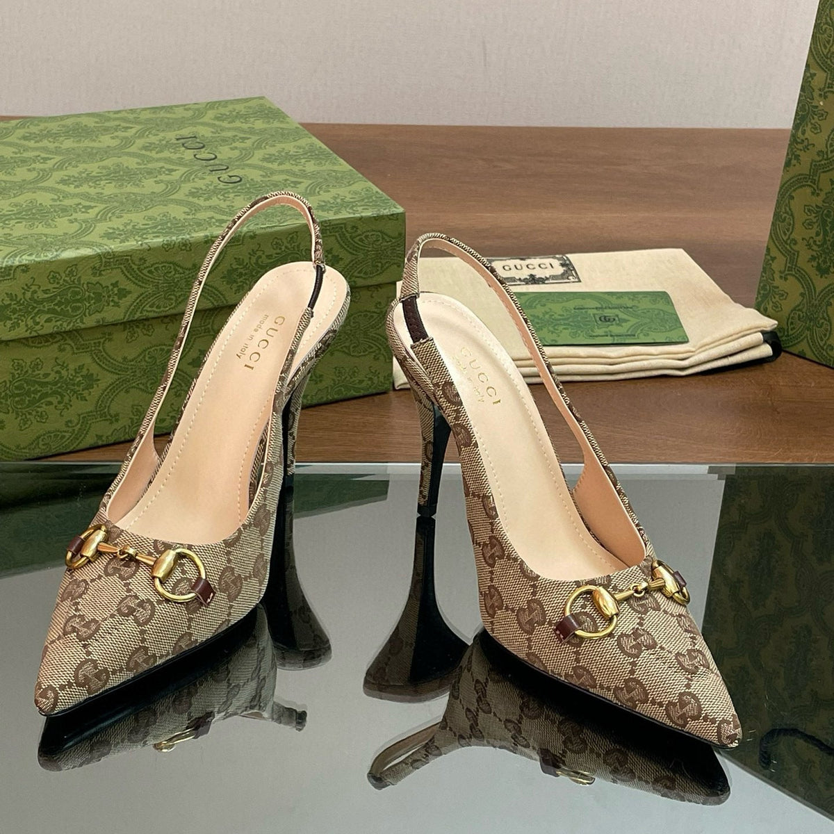 Gucci Shoes- Gucci Heels Premium Designer Casual Shoes