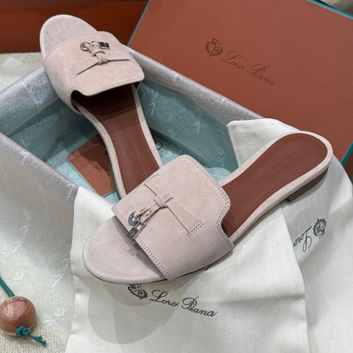 Jewellery- Loro P Summer Charm Slipper Elegant Everyday Fine Jewellery