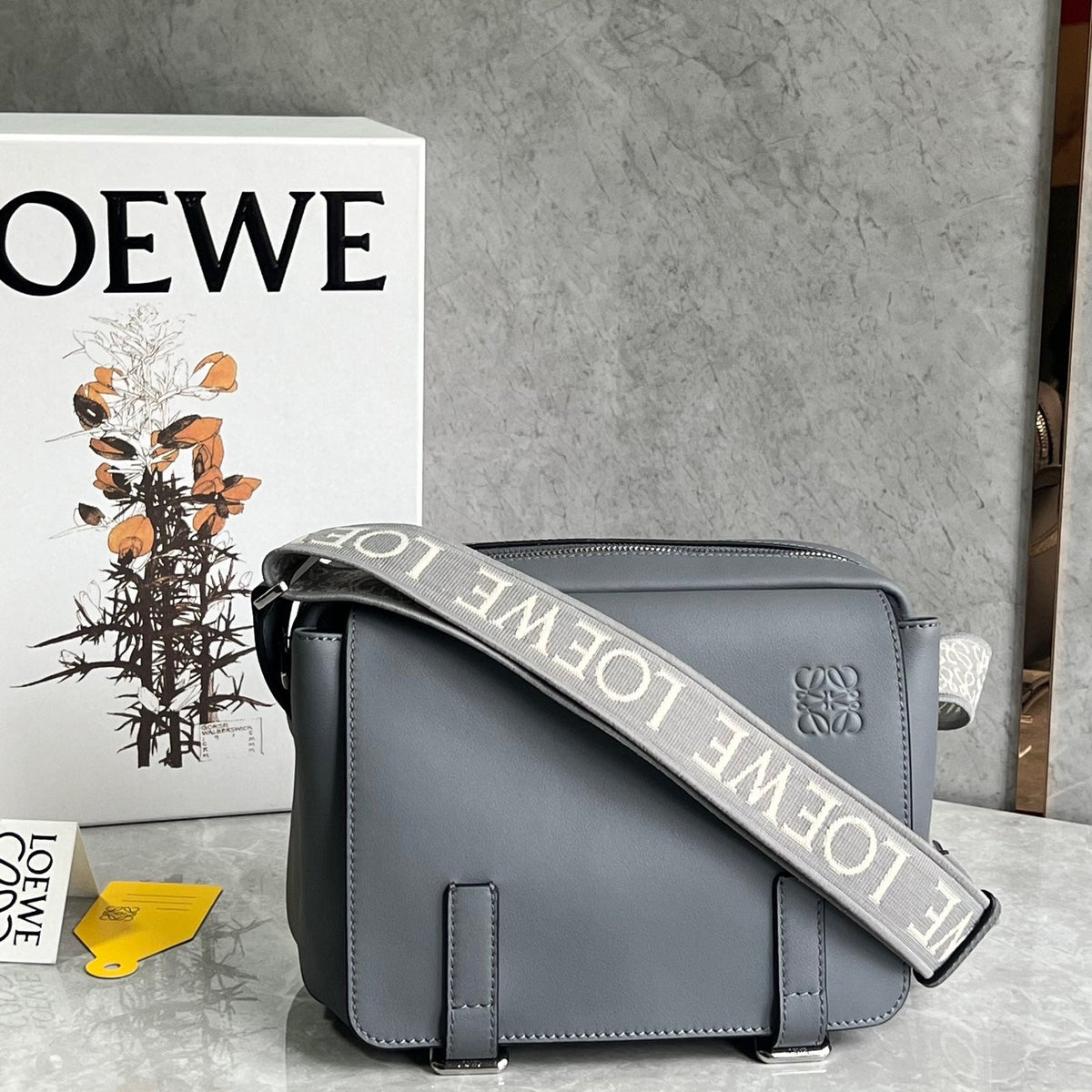 Bags- Loew XS Military Messenger Bag Elegant Everyday Designer Handbag