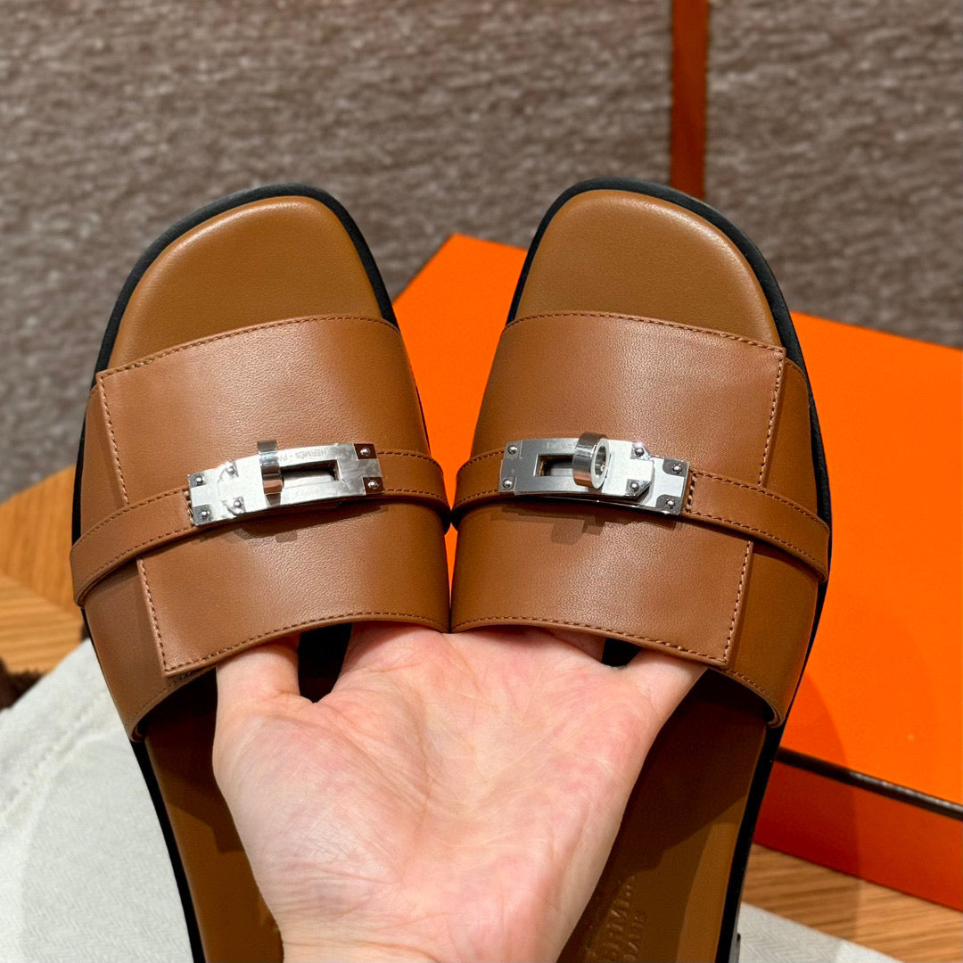Shoes- Herm Giulia Sandals Premium Designer Casual Shoes