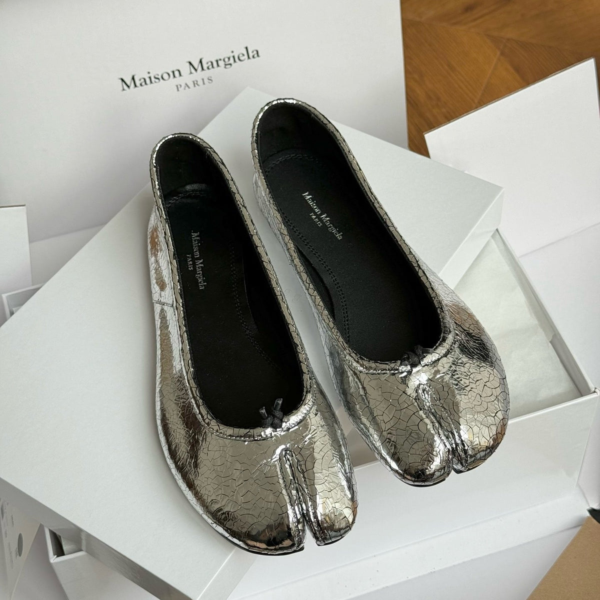 Shoes- Maison M Tabi Ballet Flats Premium Designer Casual Shoes