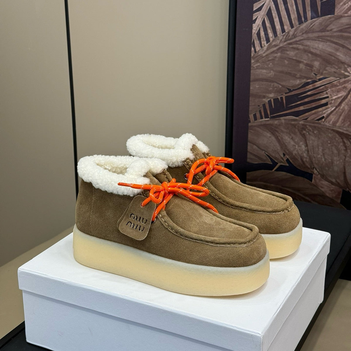 Shoes- Miu M Boots Premium Designer Casual Shoes