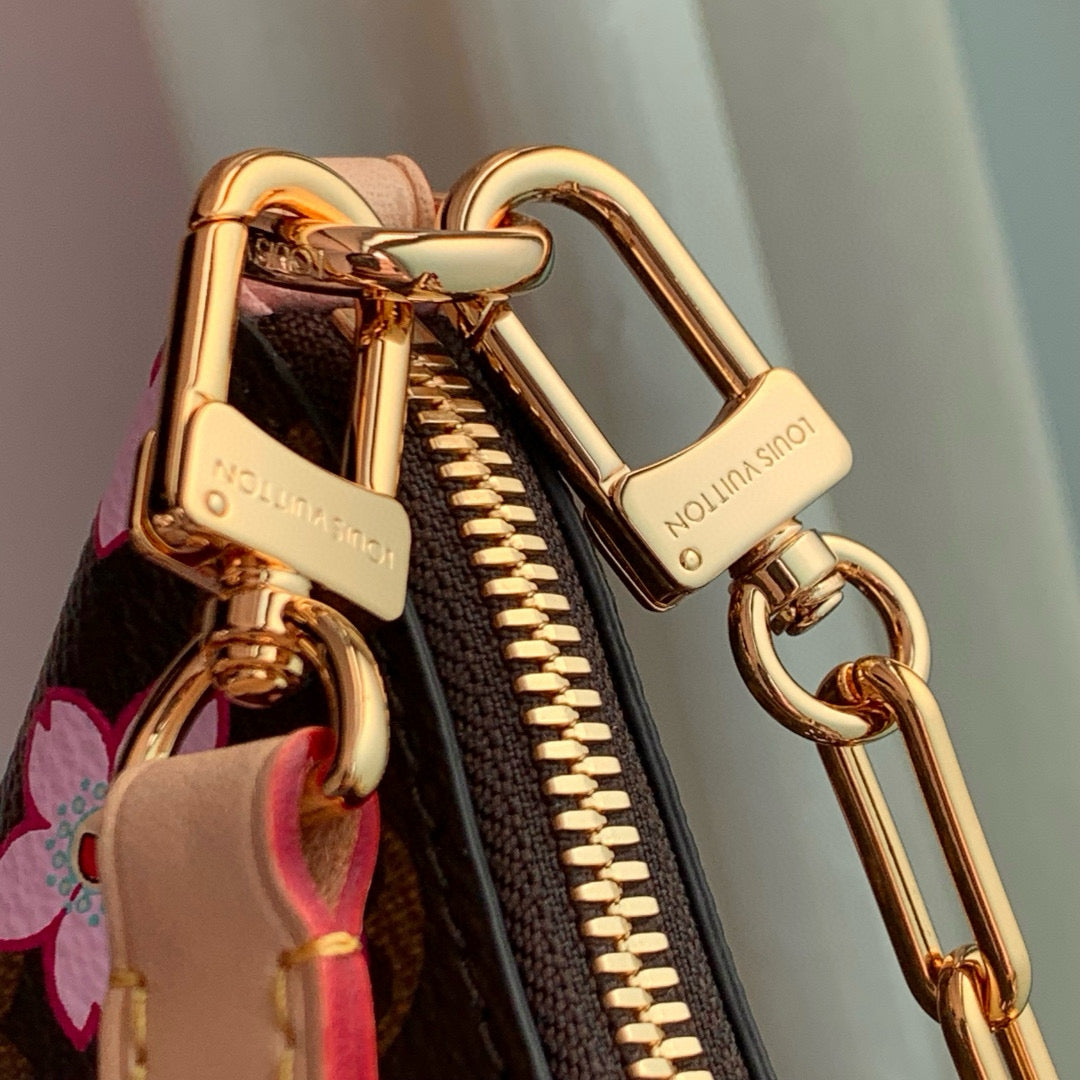 Louis Vuitton Bags- Louis Vuitton Lou x Murakami Boulogne Bag Elegant Everyday Designer Handbag